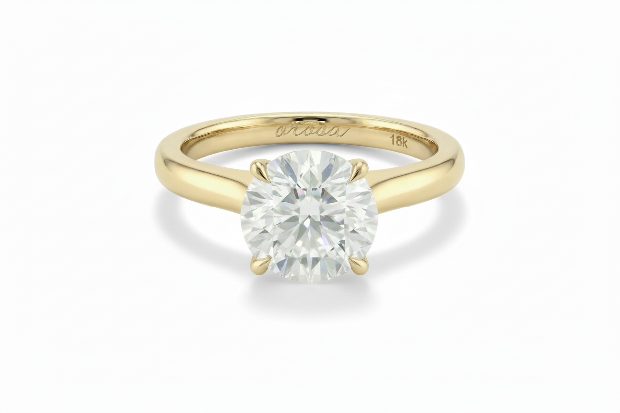 1ct Diamond Classic Orosa Set Engagement Ring