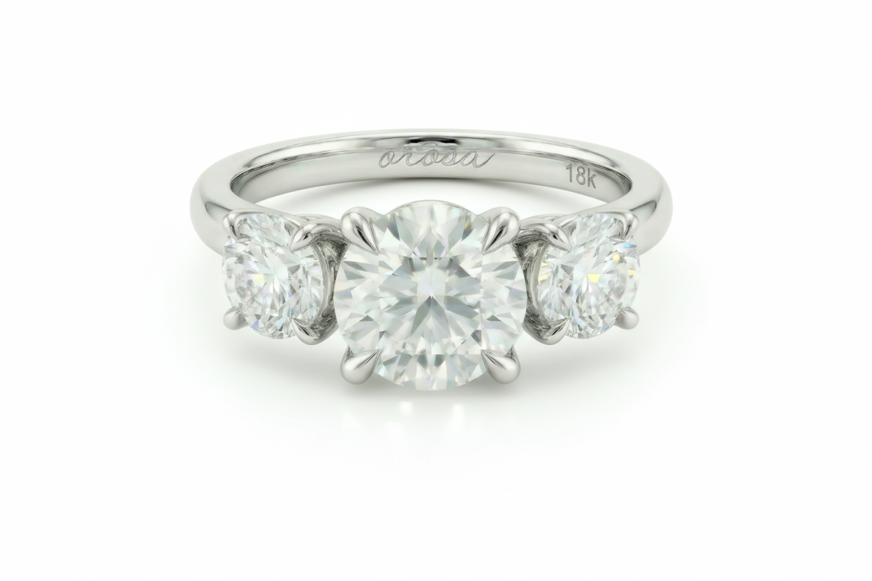 Orosa Classic Trio Ring 0.7 ct