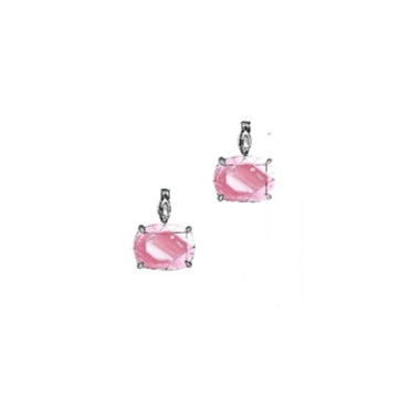 Pompadour Earrings