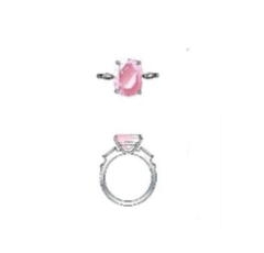 Pompadour Earrings